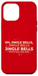 Coque pour iPhone 12 Pro Max Oh Jingle Bells Jingle All The Way, paroles de Noël, Peggy Lee