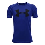 Under Armour Tech Big Logo T-shirt Garçons - Bleu , Noir