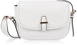 usha BLUE LABEL Main, Sac à bandoulière Femme, Blanc, Einheitsgröße