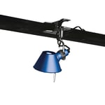 Artemide Tolomeo Micro Pinza vegglampe klemmefeste blue