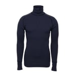 Brynje Unisex Arctic Zip Polo Shirt  Navy, 3XL