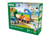 BRIO 33878 Startset med lyftkran och lastsats