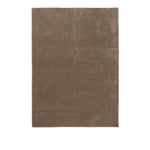 Ferm Living - Stille Tufted Rug - 160 x 250 - Ash Brown - Ullmattor - Brun