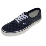 Vans VQFK6GS, Baskets mode mixte adulte - Washed Checker (Charcoal), 41 EU (085 / 8.5 US)