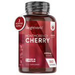 Montmorency - Tart Cherry 180Capsules - 6000mg - for Tiredness & irregular sleep