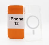 TPU skal för trådlös laddning iPhone 12 (Clear)