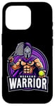 Coque pour iPhone 16 Pro Tennis Weekend Warrior Funny Player Lover Citation Dire Blague