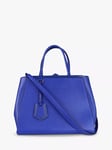 Pre-loved Fendi 2Jours Top Handle Grab Bag, Royal Blue