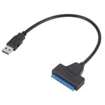 Câble USB 3.0 SATA 3 adaptateur Sata vers USB jusqu'à 6 Gbps prise en charge 2.5 pouces câble de convertisseur de disque dur SSD externe 20CM de longueur