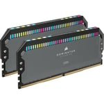 Corsair Dominator Platinum Rgb 5600Mt/S 32Gb 2X16Gb Ddr5 Dimm 36-36-36-76 Amd Expo Cool Grey Heatspread Rgb Led