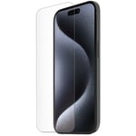 TIGER GLASS Lite Verre TREMPE iPhone 16 Pro - Protection Ecran - Verre Trempé Résistant 9H - Anti-Traces de Doigt, Haute Sensibilité Tactile, Applicateur Pose Facile sans Bulles - Garantie à Vie