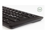 Mousetrapper Type Mini - Tastatur - Compact - Trådløs - Bluetooth - Qwerty - Nordisk