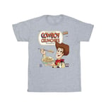 Disney Boys Toy Story Woody Cowboy Crunchies T-shirt 9-11 år Sports Grey 9-11 Years