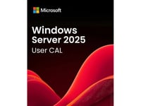 Dell Microsoft 5 Pack Of Windows Server 2025/2022 User Cals Standard Or Datacenter