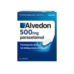 Alvedon filmdragerad tablett 500mg, 10tabletter