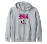 Invader Zim World Domination Doom Doom Vintage Zip Hoodie