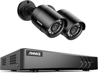 ANNKE 8 Channel 3K Lite H.265+ AI DVR CCTV Camera System with Human/Vehicle 2x