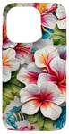 iPhone 14 Pro Hawaiian Hibiscus Flowers Floral Pattern Case