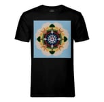 T-Shirt Homme Col Rond Mandala Princesse Mononoke Film Anime Japon