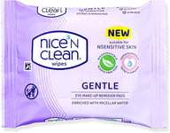 Nice 'N CLEAN Make up Remover Pads with Micellar Water, Face Wipes, 30 Pads