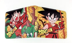 ZHOUBIN Portefeuille Anime Dragon Ball Short Couleur PU Manga Grande capacite Porte-Monnaie Porte-Cartes pour Carte d'Identité/Cartes de crédit,Poche à Monnaie for Homme Femme