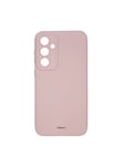 ONSALA Phone Case with Silicone Feel Chalk Pink - Samsung S23 FE 5G