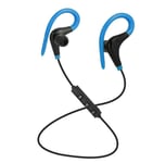 Topa Wireless Headphones, Upgraded SoundBuds Slim Workout Headphones Magnetic In-Ear Earbuds, Bluetooth 5.0, 10-Hour Playtime, IPX7 Waterproof for Workouts, Running, Swimming, Gym, Work, Home (Blue)
