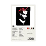 YTGMO Playboi Carti Whole Lotta Red Music Album Cover Signed Limited Poster Canvas Poster Wall Art Decor Print Picture Paintings for Living Room Bedroom Decoration Unframe:12x18inch(30x45cm)