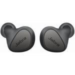 Jabra Elite 4 True Wireless Noise Cancelling In-Ear Headphones - Dark Grey IP55 - Multipoint - Microsoft Swift Pair - Google Fast Pair - Spotify Tap - AptX