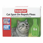 Beaphar Cat & Kitten Flea Spot On Treatment Repels Fleas For 24 Weeks