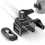 NEEWER HDMI Cable Clamp for Camera Cage with Quick Release NATO Clamp & NATO Rail, Aluminum Alloy Adjustable for ø3-5mm & ø5-6mm HDMI, USB, Audio Cables, Compatible with SmallRig NEEWER Cages, UA025