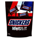 15-pack Snickers Chocolate minis 500g