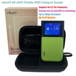 Sunhans 5G eSim MiFi eSunFi 4G 5G Mobile Hotspot Router Home/Travel WiFi Hotspot