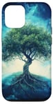 iPhone 12/12 Pro Fantasy Yggdrasil Tree Life Nature Tree life Zen Case