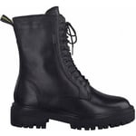 Bottines Tamaris  Black Casual Leather Booties