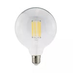 Ampoule LED globe E27 1521lm 11.2W = 100W Ø12.5cm Diall blanc chaud