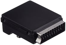 Connectland AD-PERITEL-SVHS-RCA Adaptateur pour Vidéo S-VHS/S-Vidéo Noir