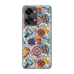 ERT GROUP mobile phone case for Oneplus NORD 2T 5G original and officially Licensed Marvel pattern Avengers 027 optimally adapted to the shape of the mobile phone, case made of TPU