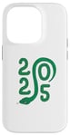 Coque pour iPhone 14 Pro Bonne année chinoise - Symbole serpent vert Nouvel An 2025