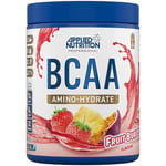 Applied Nutrition BCAA Powder - Branched Chain Amino Acids BCAAs Supplement, Amino Hydrate Intra Workout & Recovery Energy Drink (450g - 32 Servings) (Fruit Burst)