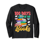 100 Days in the Books School Librarian Teacher Student Long Sleeve T-Shirt