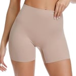 Joyshaper Under Dress Shorts for Women Control Knickers Underwear Safety Pants Soft Short Boxer Briefs Thigh Slimmers