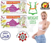 2X ROYAL REGIME Tea Weight Loss Reducing SLIM Natural Herbs Diet 50X2