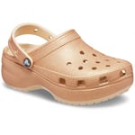 Crocs Classic Platform Glitter Womens Clogs