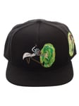 OFFICIAL RICK AND MORTY PORTAL C'MON MORTY BLACK SNAPBACK CAP