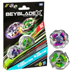 Beyblade X Knife Shinobi 4-80HN and Keel Shark 3-80F Top Dual Pack Set