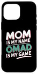 Coque pour iPhone 16 Pro Max Mom Is My Name OMAD Is My Game Jeûne intermittent