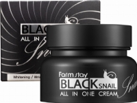 Farmstay FARMSTAY_Black Snail All in One Cream all-in face cream with snail slime 75ml