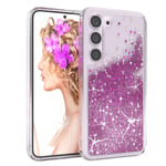 Easy Case for Samsung Galaxy S23 Phone Case Liquid Glitter Cover