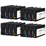 16 Ink Cartridges (Set) for HP Officejet 6100 6600 6700 7110 7510 7610 7612